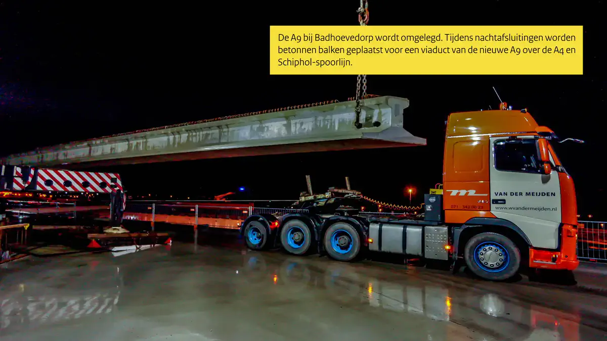 Timelapse project van Prorama: Timelapse: Omleggen A9 - Badhoevedorp. Opdrachtgever: Rijkswaterstaat